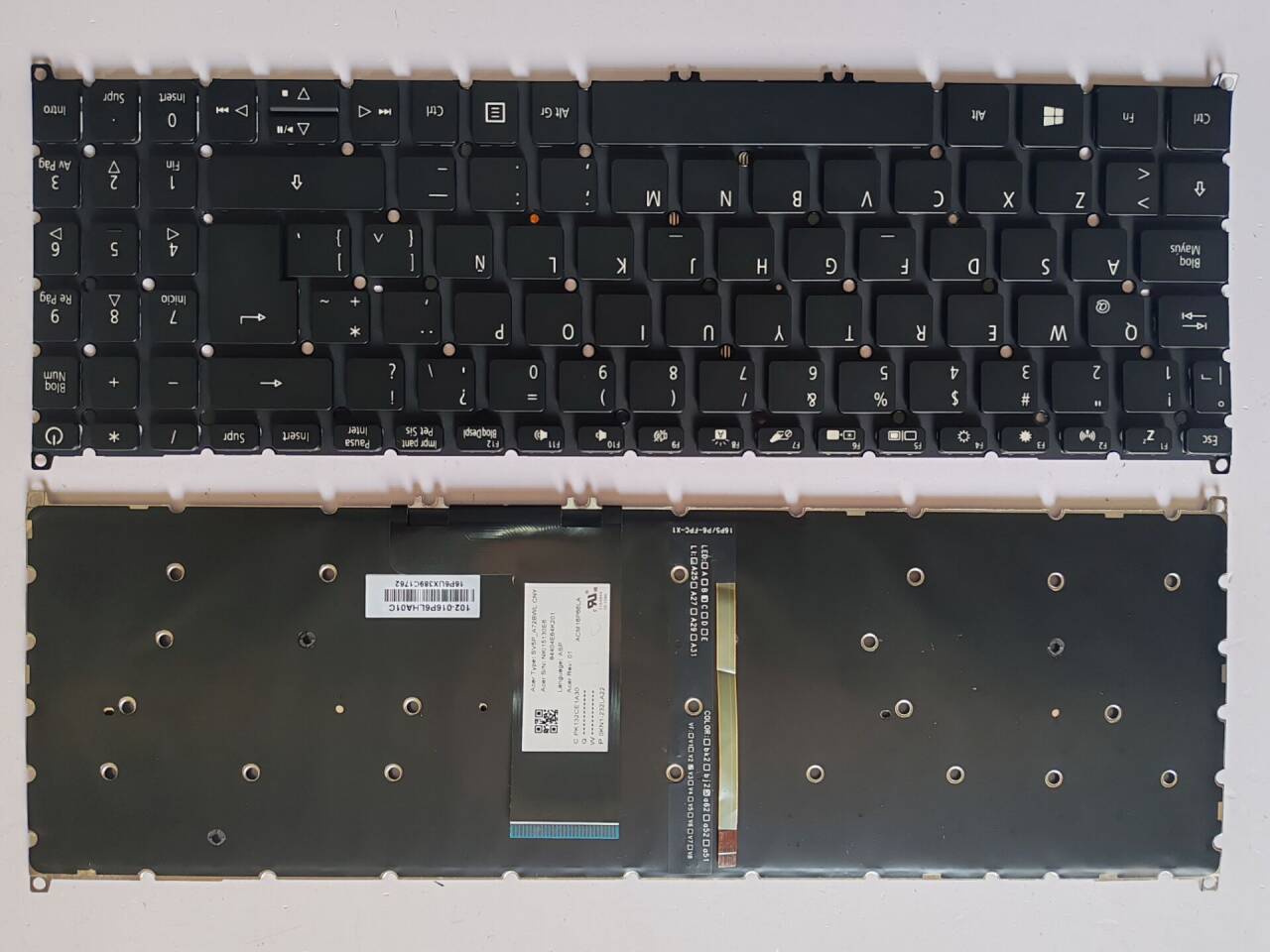 Picture of New Replacement Laptop Keyboard For ACER SF315-51 with switch/SF315-52/SF315-41/A6 BLACK Backlit LA Layout